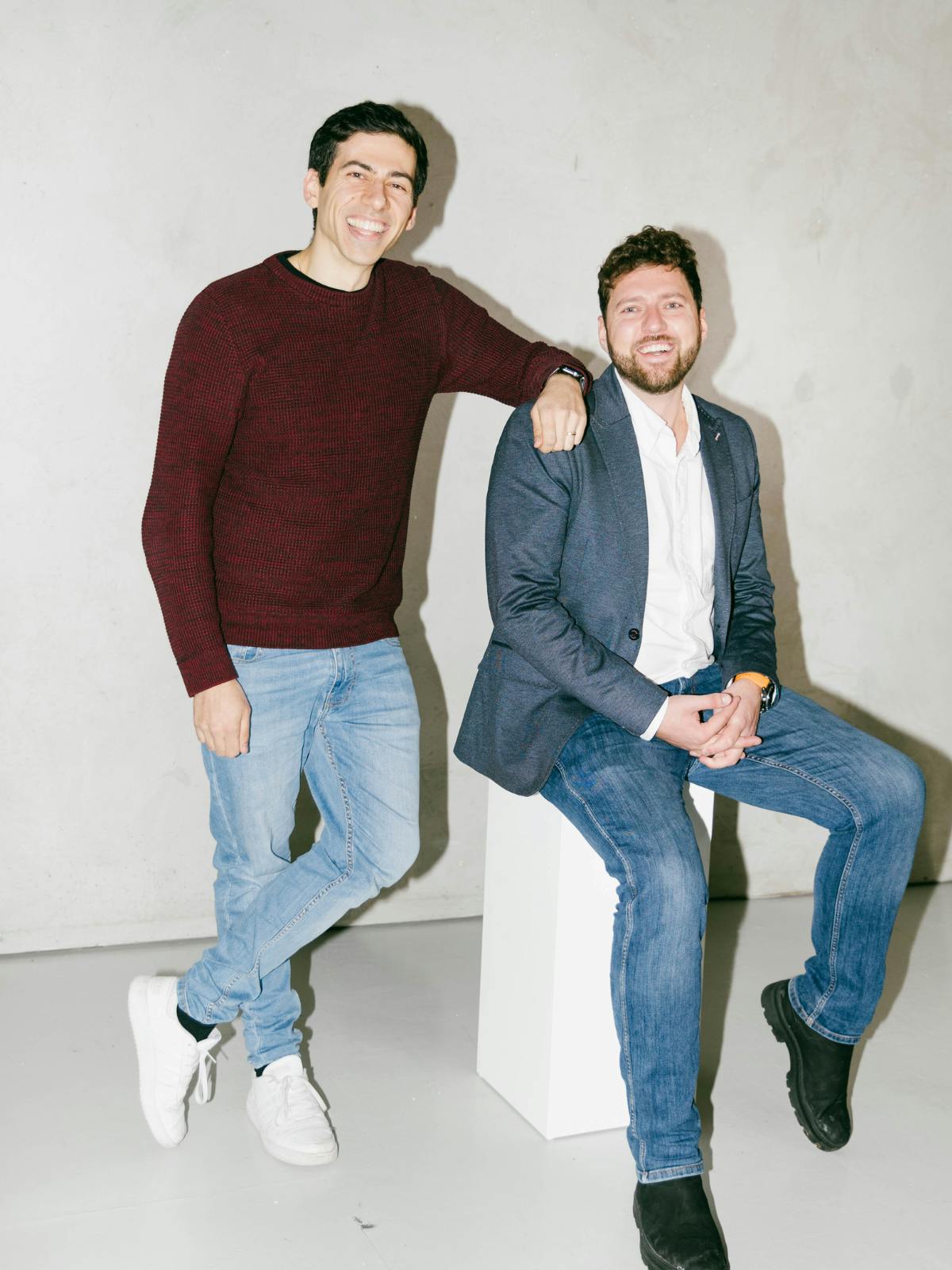 Andy Stulga, Finance Director and Charlie Robinson, UK MD